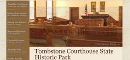 Tombstone Courthouse web design