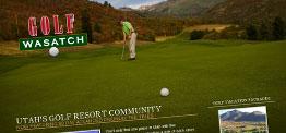 Golf Wasatch web design