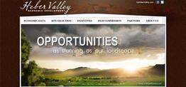 Heber Valley Economic Development web design