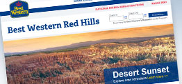 Best Western Red Hills web design